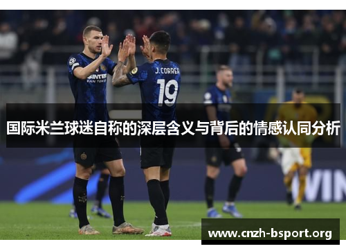 国际米兰球迷自称的深层含义与背后的情感认同分析