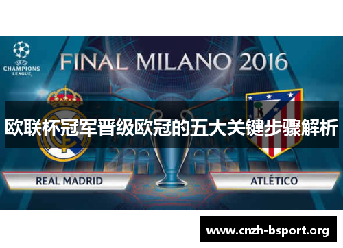 欧联杯冠军晋级欧冠的五大关键步骤解析